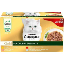 GOURMET Gold Sultingų gardumynų mišinys 4x85g