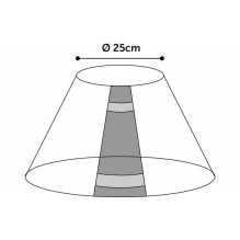 FLAMINGO Postoperative collar "CAPO" with adhesives 25 cm 503002 N1 FLAMINGO Postoperative collar "CAPO" with adhesives 25 cm 503002 N1