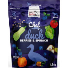SYTA MICHA SYTA MICHA Chef Duck, berries and spinach - dry dog food - 1.5kg