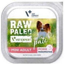 VETEXPERT Žalias Paleo paštetas su mini suaugusių šunų kiauliena - šlapias ėdalas - 150g