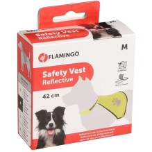 FLAMINGO Šviesą atspindinti liemenė šunims "REFI" M 507678