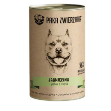 PAKA ZWIERZAKA PAKA ZWIERZAKA Lamb and apple with mint - wet dog food - 400g