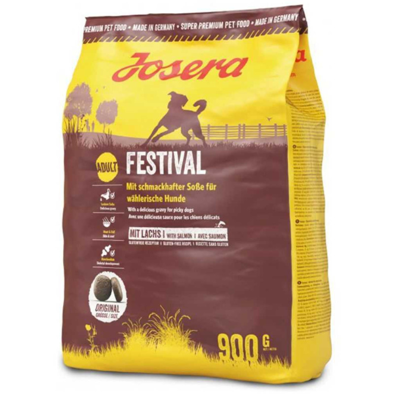 JOSERA Festivalis Lašiša suaugusiems 900g