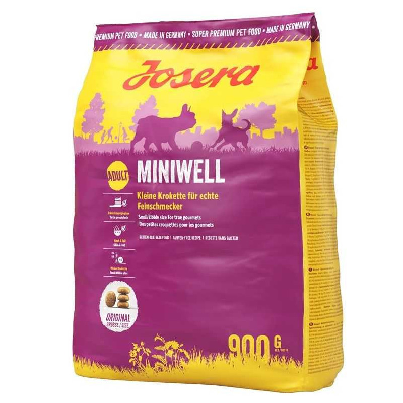 JOSERA Mini Well suaugusių paukščių ėdalas 900g
