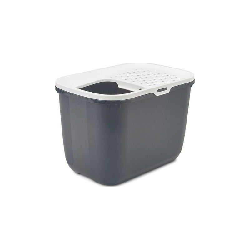 SAVIC Savic Hop-In Cat Litter Gray
