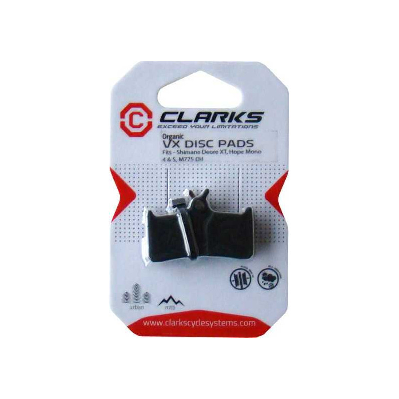 Clarks Clarks SHIMANO HOPE Brake Pads (Shimano XT 755-756, M775, Hop