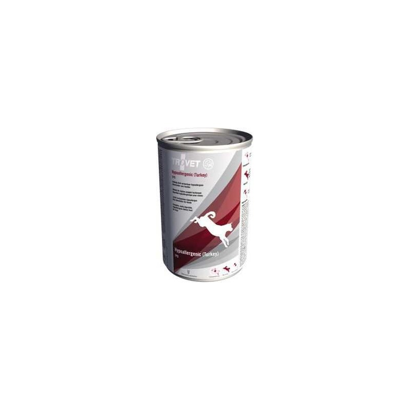 Trovet TROVET Hypoallergenic TPD with turkey - Wet dog food - 400 g.