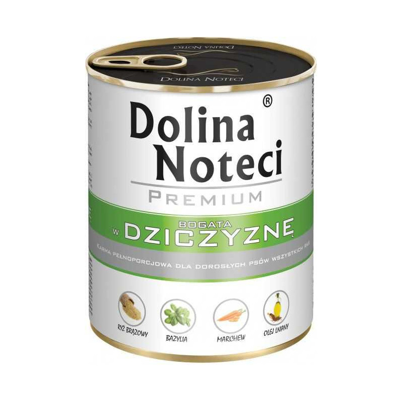 DOLINA NOTECI DOLINA NOTECI Premium Rich in game - Wet dog food - 800 g