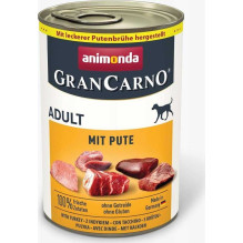 Animonda ANIMONDA GranCarno Adult Turkey - wet dog food - 400g