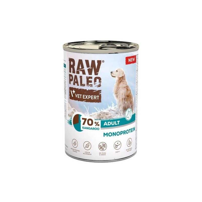 VETEXPERT VETEXPERT Raw Paleo Kangaroo - wet dog food - 400g