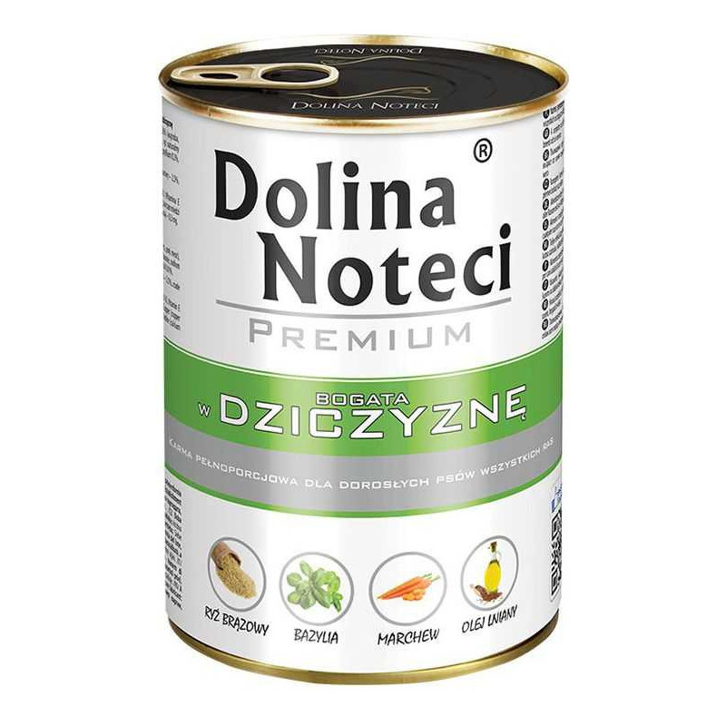 DOLINA NOTECI DOLINA NOTECI Premium Rich in game - wet dog food - 400 g
