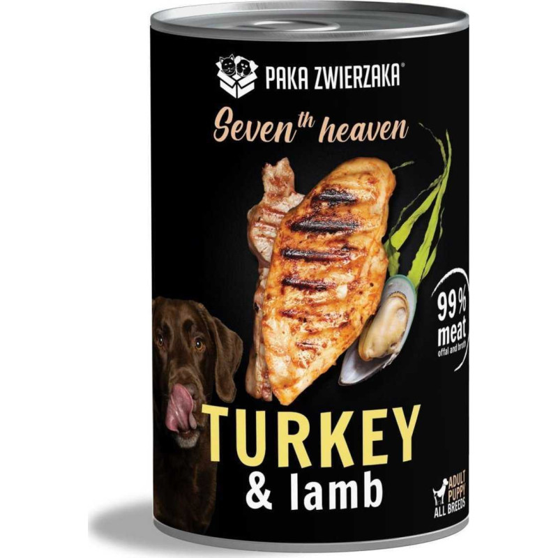 PAKA ZWIERZAKA PAKA ZWIERZAKA Seventh Heaven Turkey with lamb - wet dog food