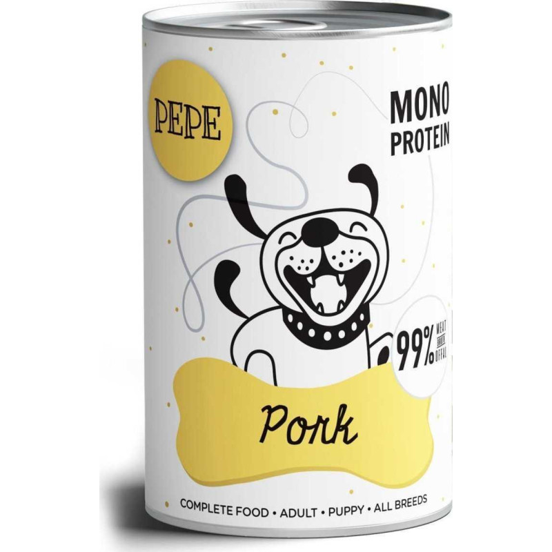 PAKA ZWIERZAKA PAKA ZWIERZAKA Pepe Pork - wet dog food - 400g
