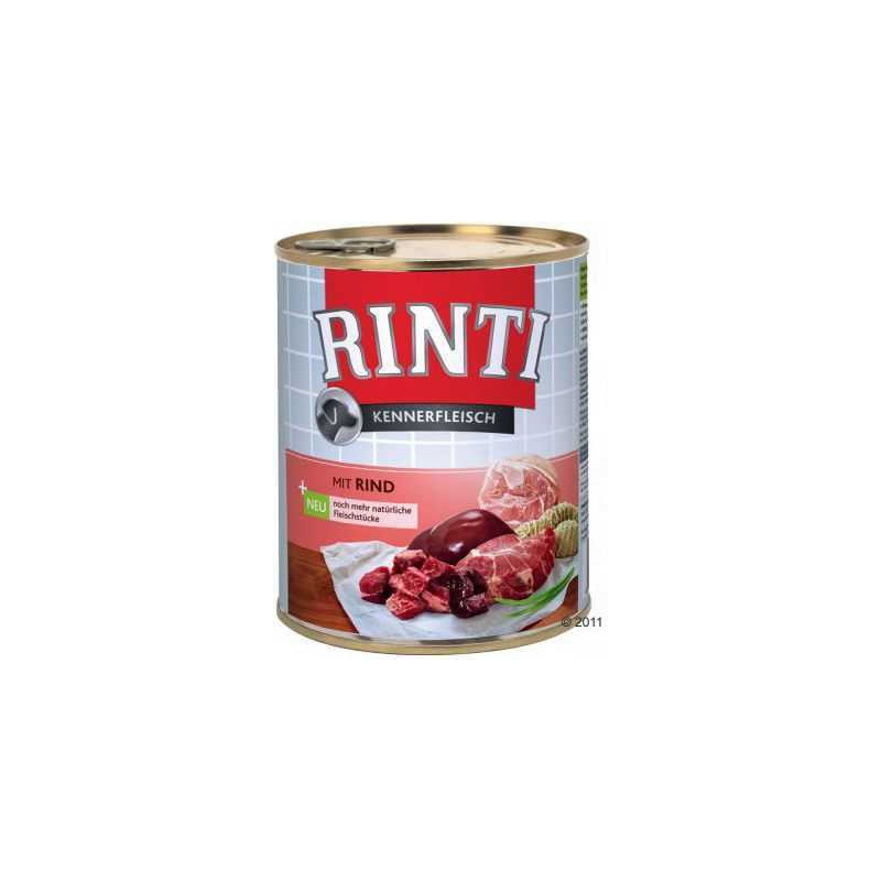 RINTI RINTI Kennerfleisch Beef - wet dog food - 800g