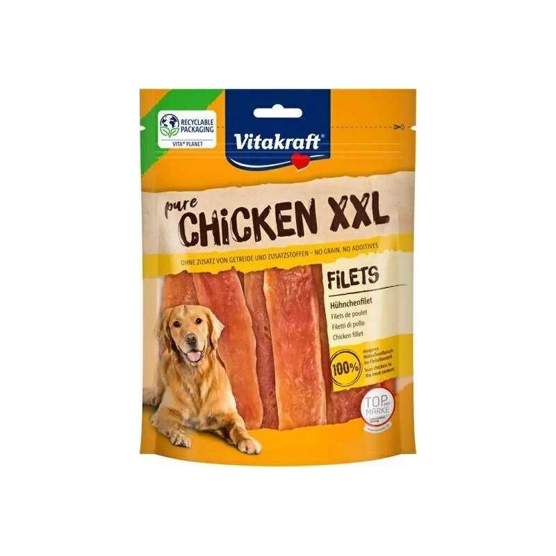 Vitakraft VITAKRAFT Chicken Fillets XXL - dog treat - 250g