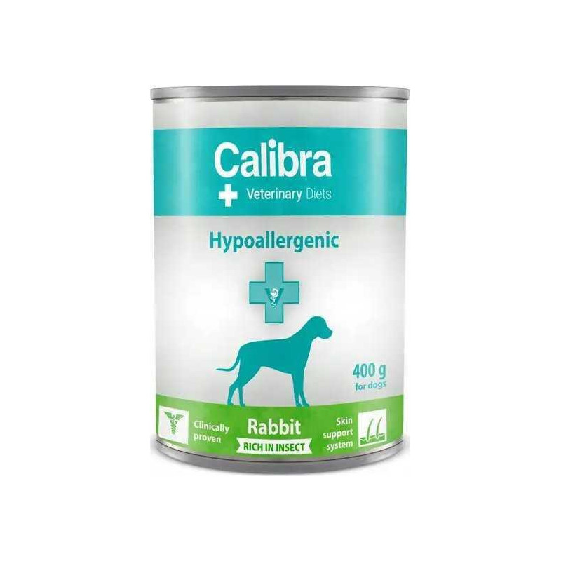 Calibra CALIBRA VD dog hypoallergenic rabbit&amp;insect 400g