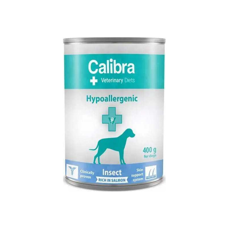 Calibra CALIBRA VD dog hypoallergenic insect&amp;salmon 400g