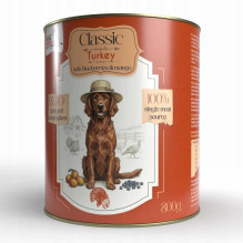 SYTA MICHA Syta Micha classic wet dog food turkey with blueberries and mango