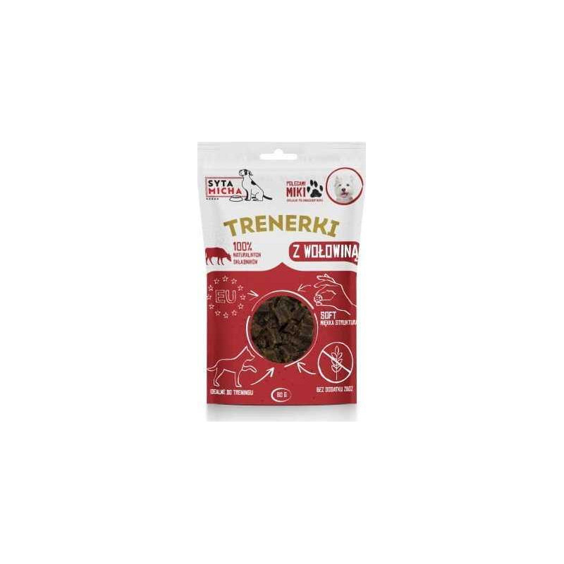 SYTA MICHA SYTA MICHA Treats with beef - dog treat - 80g