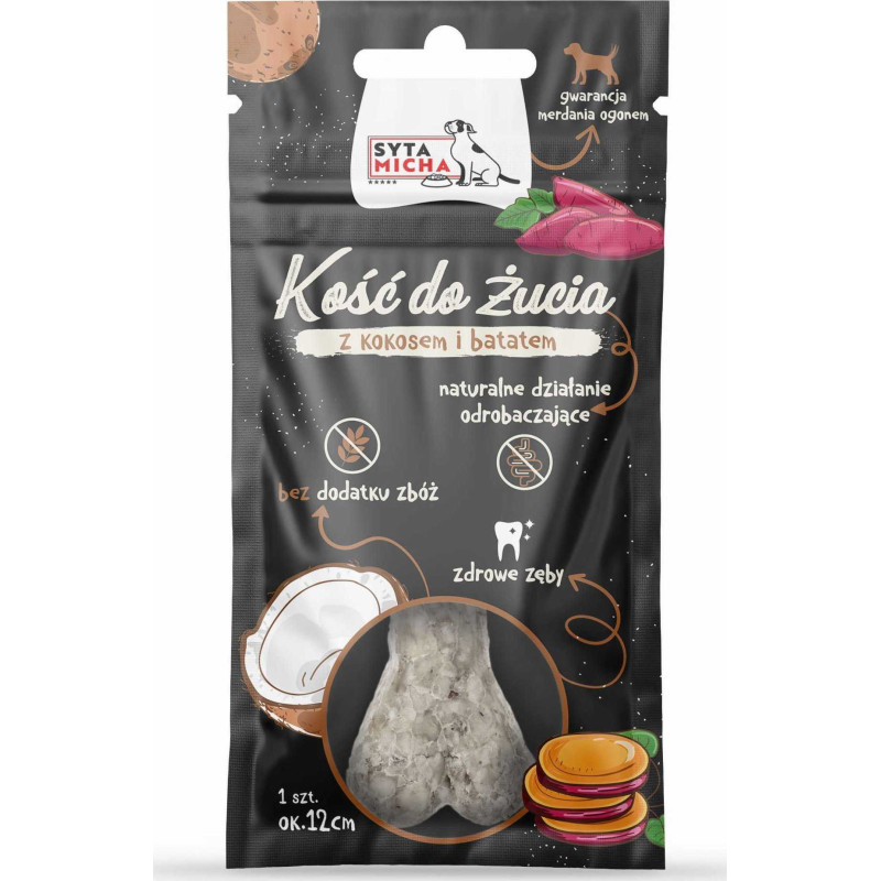SYTA MICHA SYTA MICHA Coconut with sweet potato - dog chew - 12 cm
