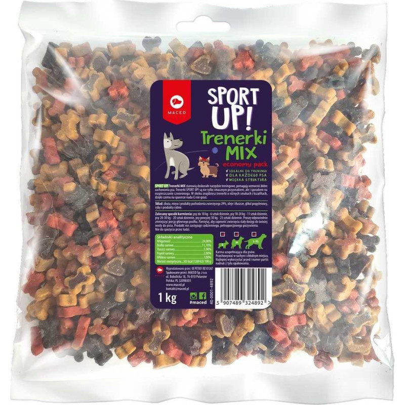 MACED MACED Mix Sport Up! Meat bones - Dog treat - 1 kg.
