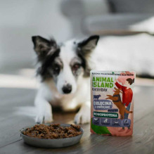 Animal Island ANIMAL ISLAND Monoproteininis veršienos šuo 300g Animal Island ANIMAL ISLAND Monoproteininis veršienos šuo 300g