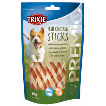 TRIXIE Treat for dogs: Trixie Premio Fish Chicken Sticks, 80 g