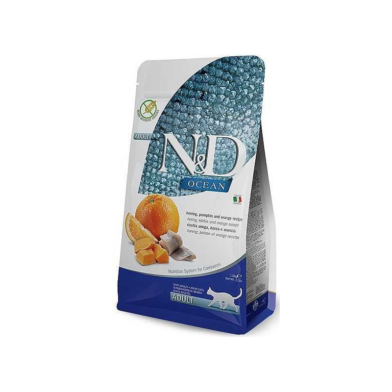 Farmina N&amp;D Ocean Herring Pumpkin&amp;Orange 1,5kg