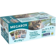 BOZITA Bozita Bozita - Feline Pouch CIS Megabox - 48x85G 73003300365
