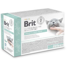 BRIT BRIT VD Urinary and Stress Relief Pouch - wet cat food - 12x8