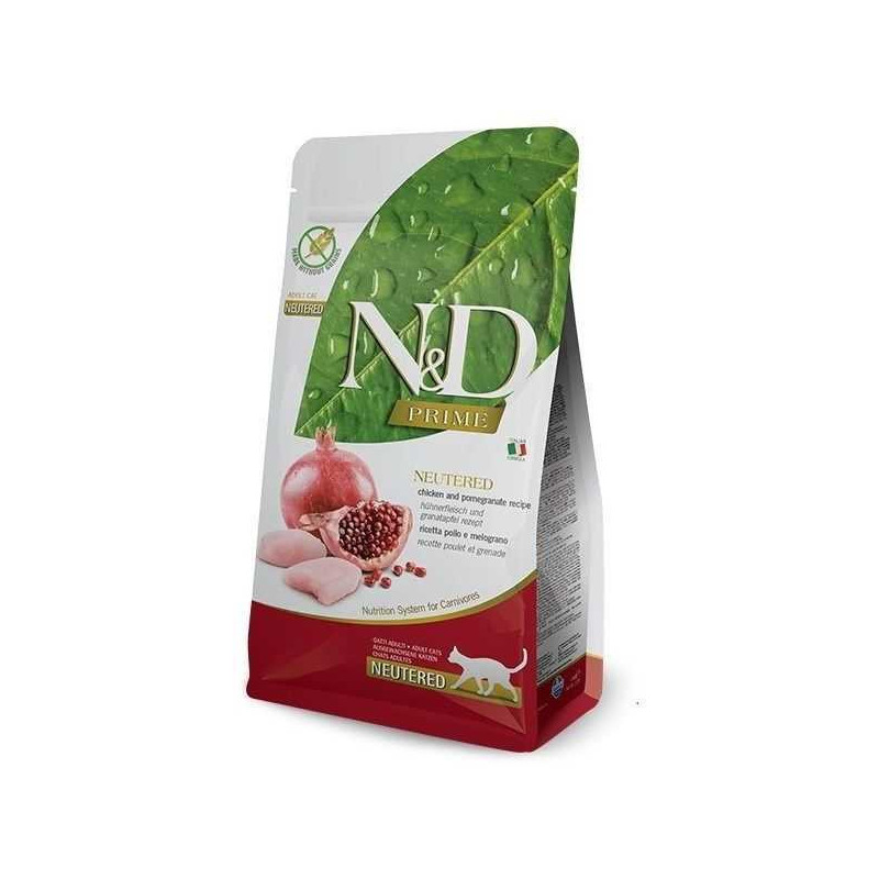Farmina N&amp;D Prime Neutered Chicken and Pomegranate Adult 5kg