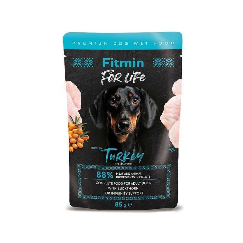 FITMIN Fitmin Fitmin For life dog sachet for adult dogs fillets