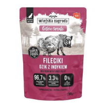 wiejska zagroda Wiejska Zagroda Wet dog food Wild boar and turkey fillets