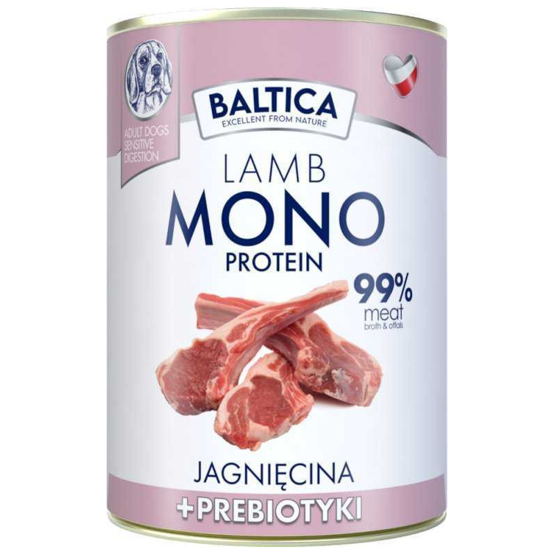BALTICA Nutraceutic Monoprotein Lamb with prebiotics - wet do