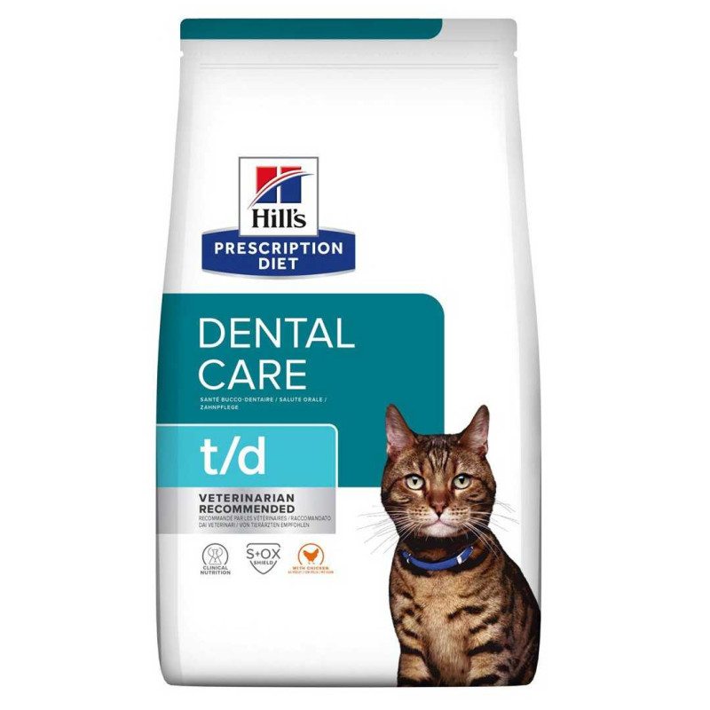 HILLS Prescription Diet Feline t / d Dental Care Chicken 1.5kg