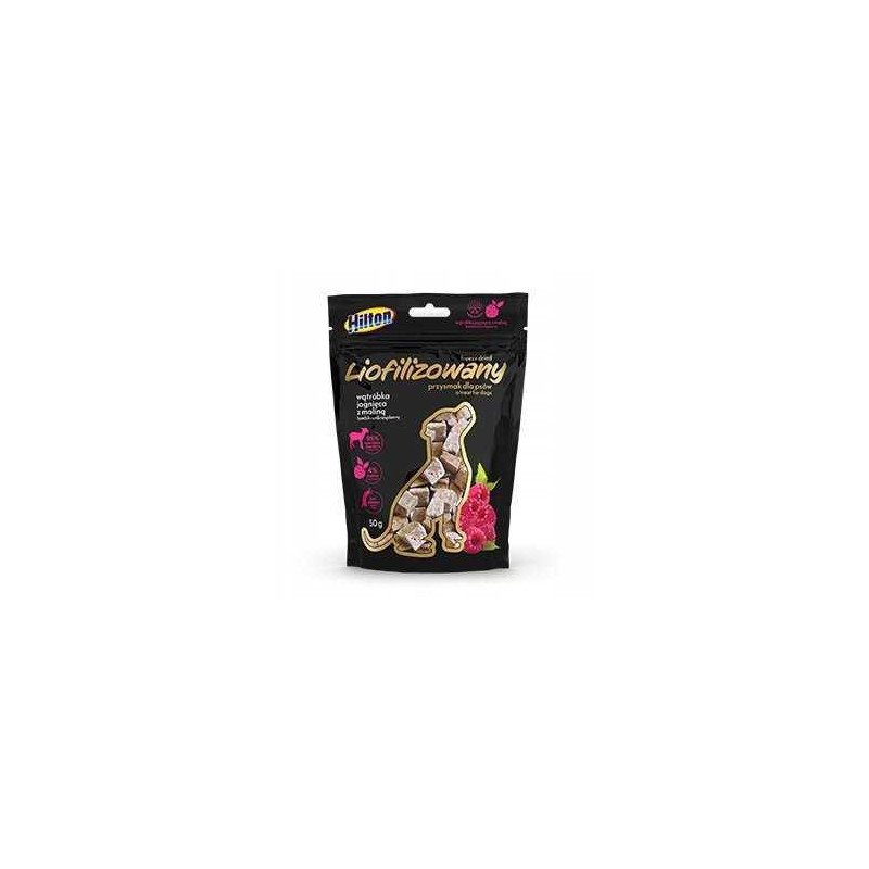 Hilton Hilton freeze-dried delicacy with lamb liver and raspberry for