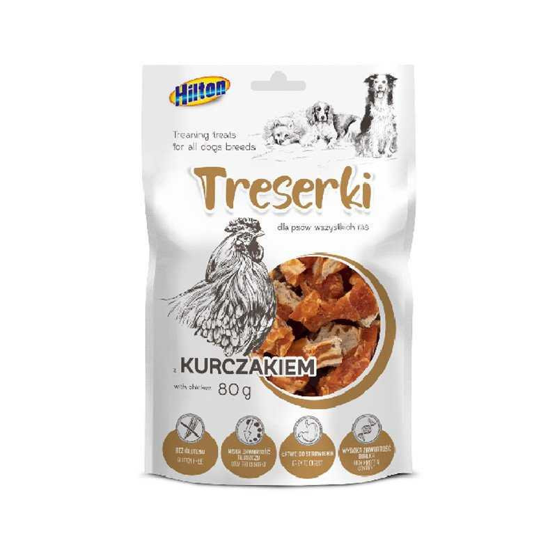 Hilton Hilton meat trainers with chicken for dogs 80g