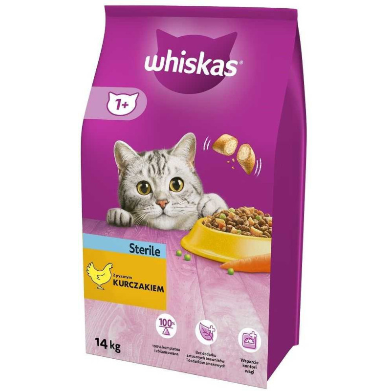 Whiskas Sterile Adult Chicken 14 kg
