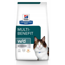 HILLS Prescription Diet Multi-Benefit Feline w / d Chicken 3kg
