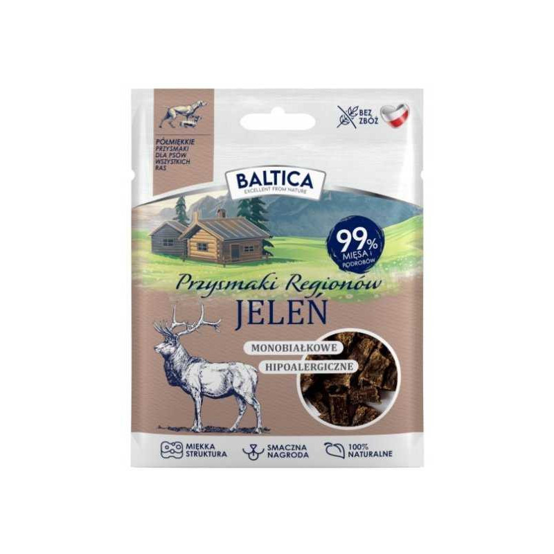 BALTICA Monoprotein Deer Regional Treats - dog treat - 30g