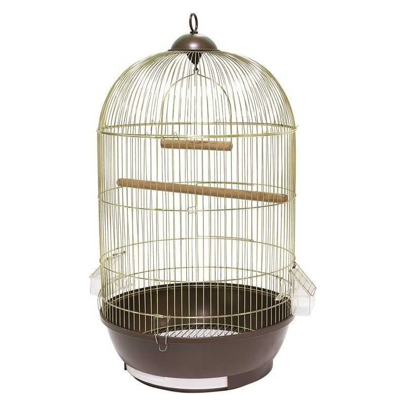 Panama Pet Panama Pet Bird cage 40x40x70 cm gold / brown