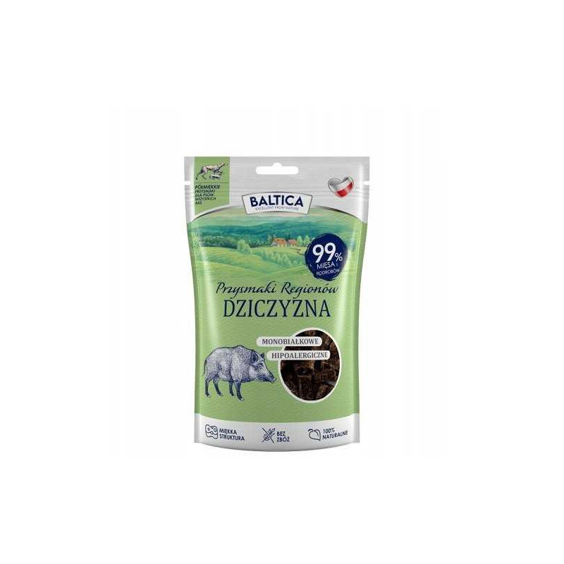 BALTICA Delicacies of the Game Mono region - dog treat - 80g