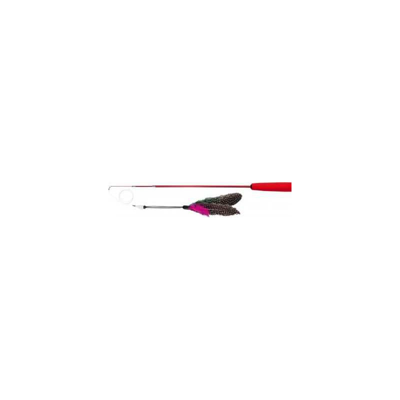 TRIXIE Trixie Telescopic cat fishing rod, 40-98cm