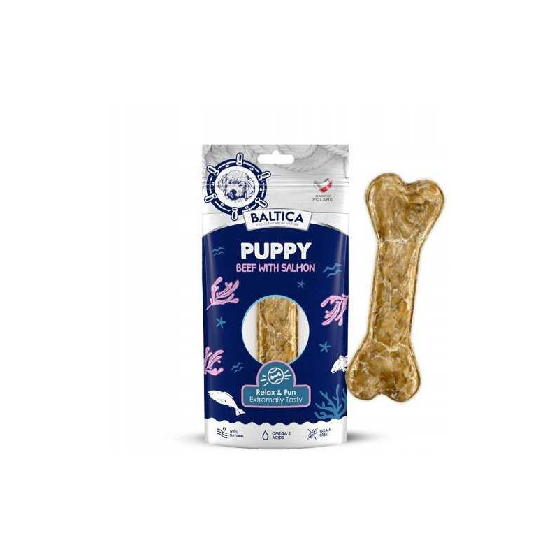 BALTICA Puppy Beef with salmon - dog chew - 1