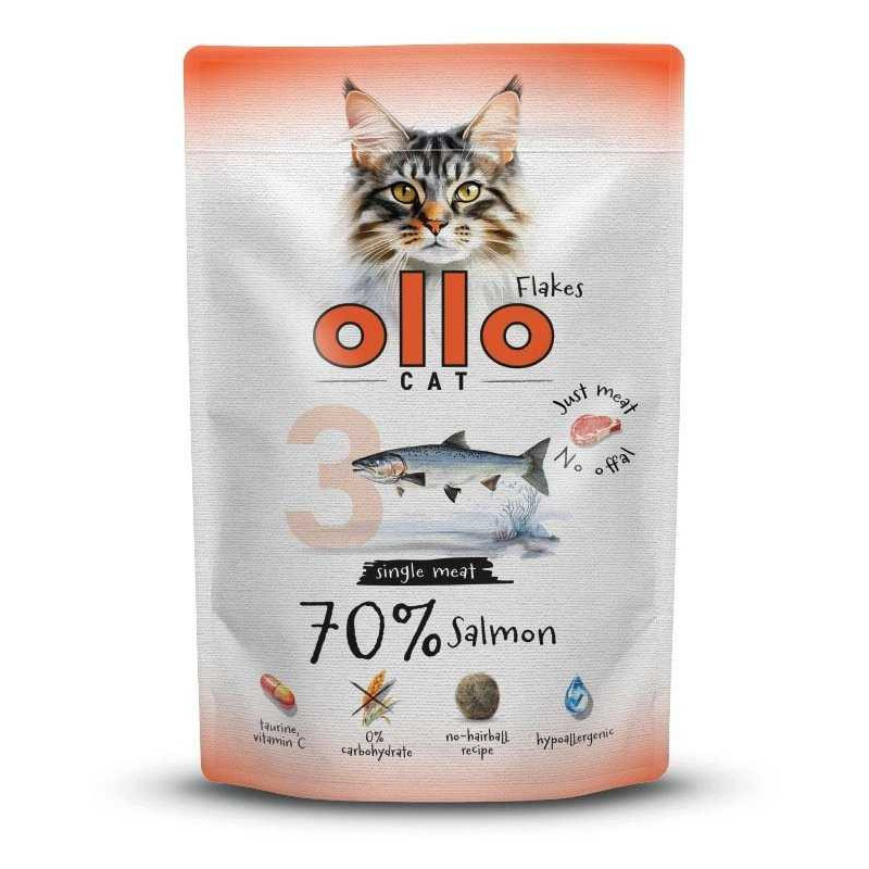 OLLO Ollo sachet no. 3 cat Salmon 85 g