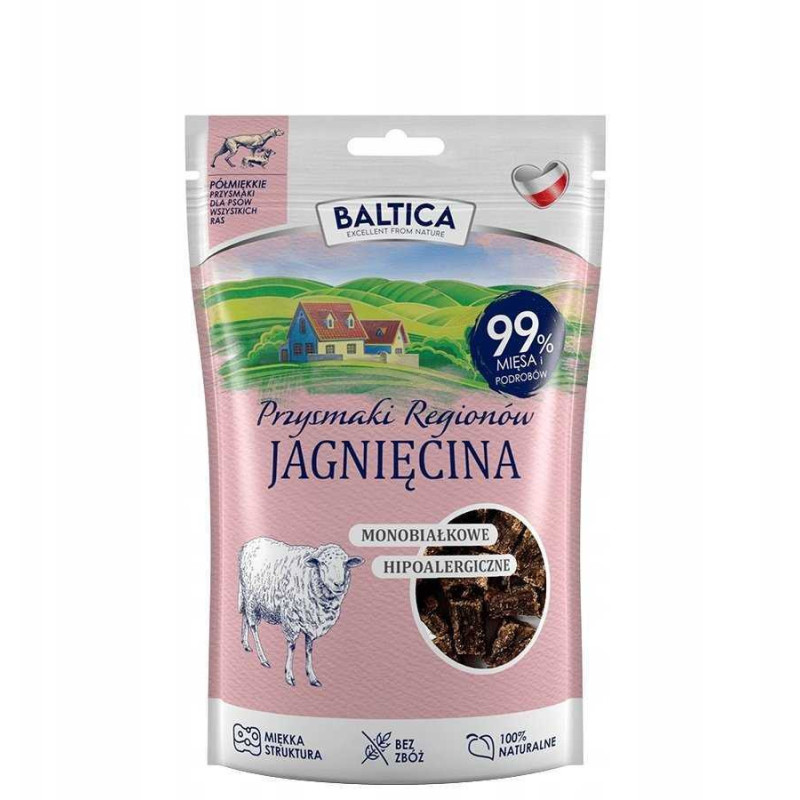 BALTICA Monoprotein Lamb Regional Treats - dog treat - 80g