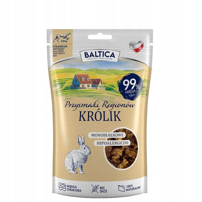 BALTICA Regional Delicacies Monoprotein Rabbit - dog treat - 8