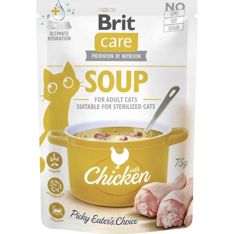 BRIT BRIT Care Soup Chicken - soup for cat - 75g