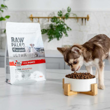 VETEXPERT _7148758 RAW PALEO Ultra Mini Puppy Beef - sausas maistas mažų ir vidutinių šuniukų veislės.