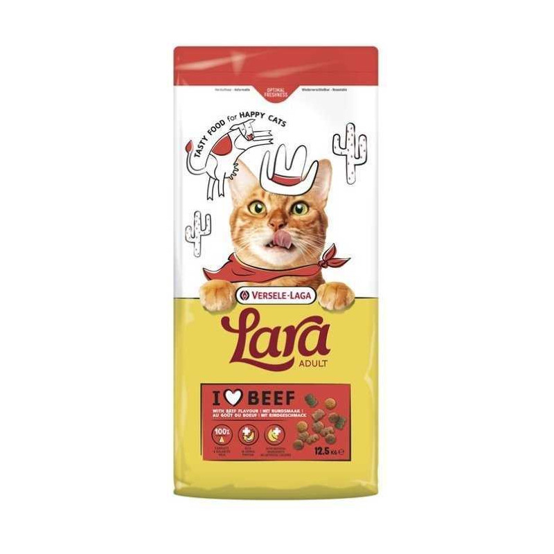 VERSELE-LAGA VERSELE-LAGA Lara Beef - dry cat food - 12,5kg